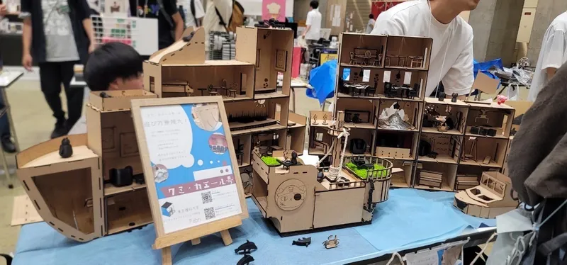 見て，触れる，ものづくりの世界の紹介画像