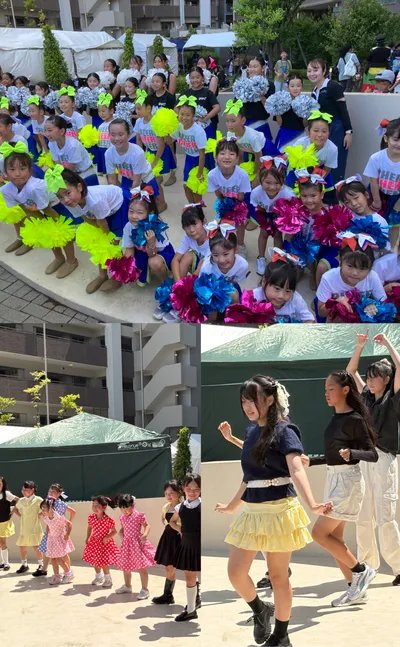 ルネサンスKSC金町キッズダンスのサークルカット